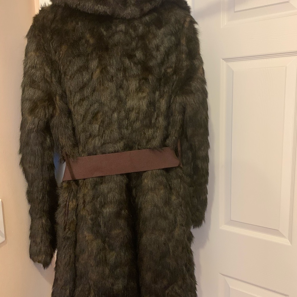 Laundry Faux Fur Coat New without tags - Picture 3 of 8